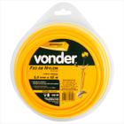 Fio de nylon 3,0 mm x 50 m quadrado - Vonder