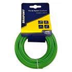 Fio De Nylon Para Aparador De Grama Brasfort Verde Quadrado 3,0Mmx10M