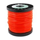 Fio de Nylon para Aparador de Grama Laranja Quadrado 3,0mm 1.0kg Ekilon