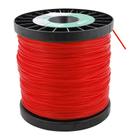 Fio de Nylon para Aparador de Grama Vermelho 2,40mm 2.0kg Ekilon