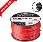 Fio De Nylon Para Aparador Roçadeira De Grama 1.6 Mm 2 Kilos - Rocast