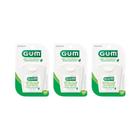 Fio Dental Gum 129m Menta - Kit C/ 3un