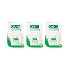 Fio Dental Gum 129M Menta - Kit Com 3Un - Sunstar Gum