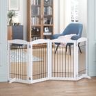 Fio dobrável independente Pet Gate Spirich com 80 cm de largura e 30 cm de altura