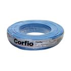 Fio Elétrico Flexível Corfio 10mm 750v Rolo 100m Cabo Azul