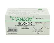 Fio Nylon 3-0 C/A 24un 45cm - Shalon