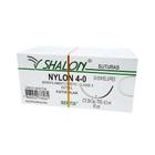 Fio nylon 4-0 c/ag 3/8 45cm 4cm cti c/24 envelopes - shalon