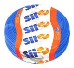 Fio Sólido 1,5Mm2 750V Azul Rolo Com 100M Sil