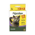 Fiprolex 0,5mL Combo Antipulgas e Carrapaticida Gatos Leve 3 pague 2 - CEVA