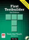 First testbuilder - student's book with key and audio cd - third edition