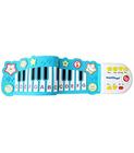 Fisher-Price BendyBand Roll-Up Piano, Teclado de Piano Elétrico de 32 Teclas para Crianças, 5 Músicas Infantis e Modo Follow-Me, Brinquedos Musicais para Crianças 3+