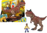 Fisher-Price Conjunto Jurassic World Carnotauro Toro e Darius 3-8 Anos