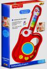 Fisher Price Guitarrinha 3 em 1 Vermelho F00010 - Fun