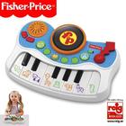 Fisher-Price Musical Kids Studio Piano Eletrônico, Instrumento Musical, Brinquedo Educacional, Brinquedo interativo de Música, Crianças, 3+