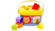 Fisher Price Novo Balde Meus Primeiros Blocos FGP10 - MATTEL