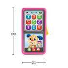 Fisher price - telefone deluxe de aprendizagem rosa