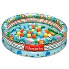 FisherPrice Piscina Inflável Com 25 Bolinhas -Fun Divirta-se