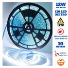 Fita 120 LED's 110V 10 Metros IP44 3528 12W 6500K Liga Direto - LXP LED