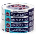 Fita adesiva dupla face papel 19mmx30m kit 4 unidade - eurocel