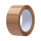 Fita Adesiva Larga 45MM x 100M Marrom Kit com 30 Rolos Resistente Para Empacotamento