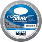 Fita adesiva reforçada 48 mm X 25 m prata - SILVER - TekBond