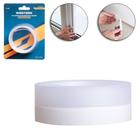 Fita Adesiva silicone transparente vedação 1m X 35mm Básico