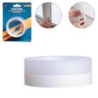 Fita Adesiva silicone transparente vedação 1m X 35mm Durabilidade