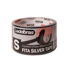 Fita Adesiva Silver Tape Adelbras 48mm 5m Preto 960 Reforçada Multiuso