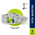 Fita Adesiva Transparente Tamanho:12X40M Unidade