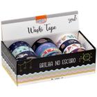 Fita Adesiva Washi Tape Glow - Brilha no Escuro c/ 12un-BRW