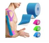 Fita Bandagem Adesiva Elástica Kinesio Tape Sport Exercícios