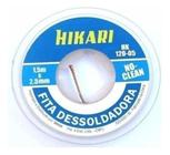 Fita Cobre Malha Dessolda Hk120 Hikari - 3 Mm Retirar Solda