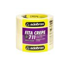 FITA CREPE 711 TORRE 24mm X 40m COM 10 ROLOS - Adelbras