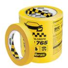 Fita Crepe Automotiva Auto 765 18X40 - Amarela (6 Unidades)