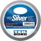 Fita de ALTA Resistencia Cinza Silver Prata 48MMX25M