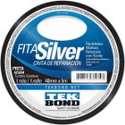 Fita De Alta Resistencia Silver Preta 48Mmx5M