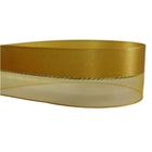 Fita de Cetim c/ Organza Gold 38mm FCOG10 Aquarela N09 10 m