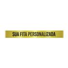 Fita de Cetim Personalizada CFS002 - 10mm X 45metros - Amarelo Canário 242 - 01 Unidade - Progresso - Rizzo