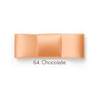 Fita de Cetim Simples N 2 10mmx10m Najar - Chocolate