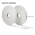 Fita De Espuma Anti Ruído Branca Adesiva 50mm X 5mm X 10mts - koinonia