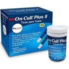 Fita de Glicemia - Caixa com 50 unidades - ON CALL PLUS II