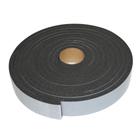 Fita de Vedação Espuma PVC Adesivado 30mm x 10mm Rolo 5 mt