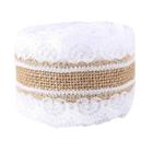 Fita Decorativa Juta com Renda 3cmx2m -01 unidade - ArtLille