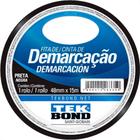 Fita Demarcao Solo Tek 48Mmx15M-Preta