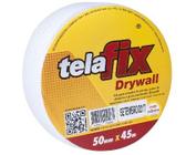 Fita Drywall Tela Adesiva Trincas Paredes Fibra 50mm X 45m