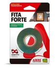 Fita dupla face 12mmx02m verde transparente adere