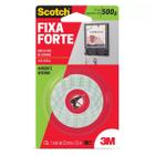 Fita Dupla Face 3m 12mm X 1,5m Espuma Fixa Forte Interno