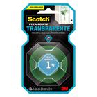 Fita Dupla Face Fixa Forte Transparente 24mm x 2m - Scotch