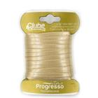 Fita em Cetim - Cor 236 Bege - 10 m x 4 mm - 1 unidade - Fitas Progresso - Rizzo