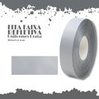 Fita Faixa Refletiva Uniformes Prata - Rolo Com 100 Metros - 2.5cm Largura - Nybc